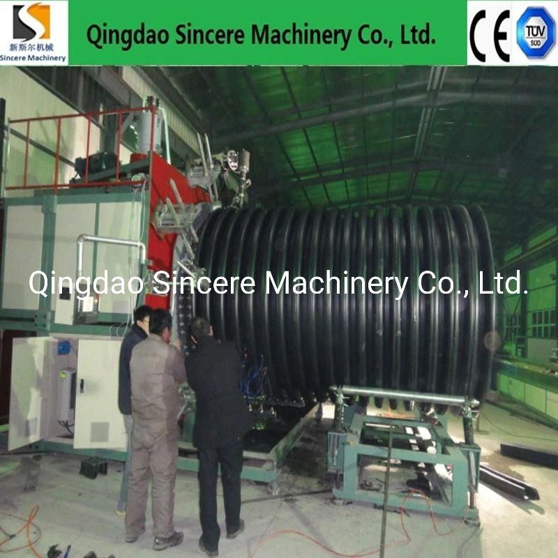 HDPE Spiral Wound Gravity Pipe Extrusion Production Line
