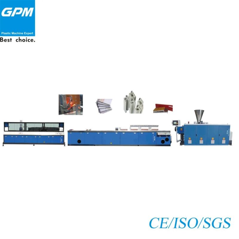 Plastic Steel Profile Extrusion Production Line