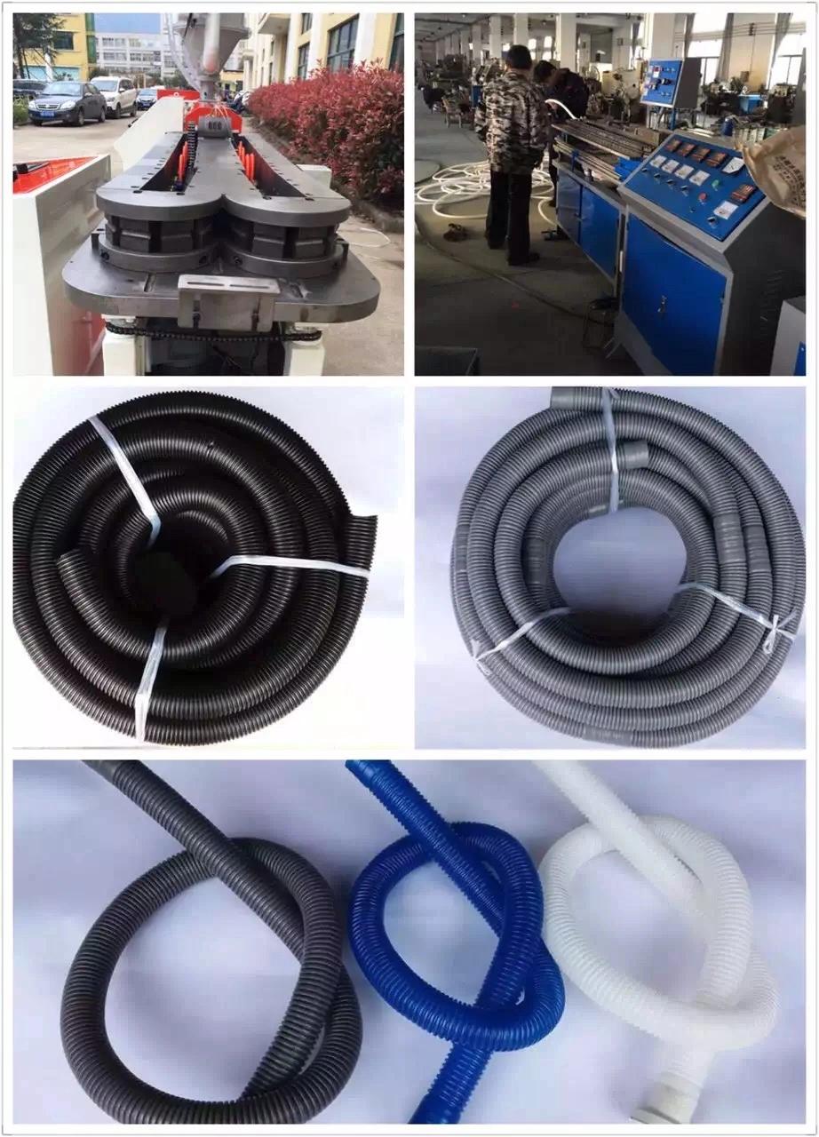 Camel Machinery Single Wall Plastic Corrugated Pipe Tube Hose Extrusion Line Flexible Conduit Extrusion Machine