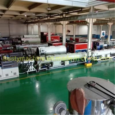 Different Size Plastic Pipe Making Machine/PE Pipe Extruder Trusty Plastic Machine