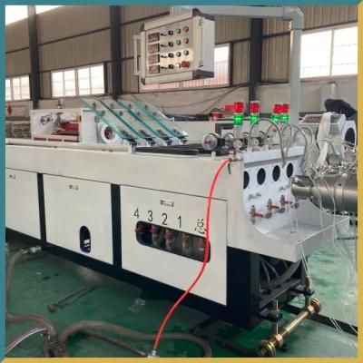 Electrical Conduit Pipe Production Machine with Conical Twin Screw Extrusion
