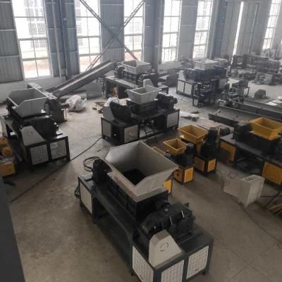 Formerly Twin Shaft Plastic Waste Recycling Industrial Crusher / Plastic Shredder Machine