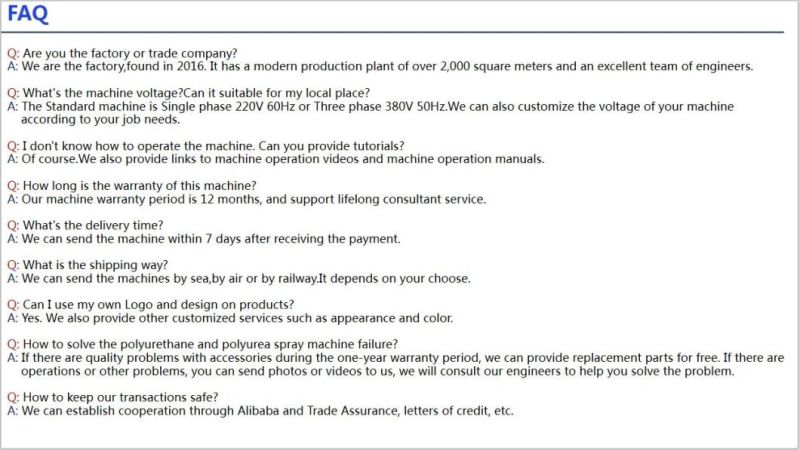 Reanin K6000 Polyurethane & Polyurea Spraying Systems & Equipment