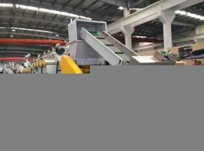 Recycled PE PP Film Squeezer Granulating Pelletizing Line