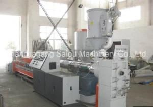 Single Screw Extruder HDPE Double Wall Corrugated Tube Machine