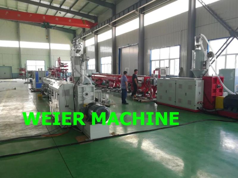 Plastic Extruder Machine / HDPE PPR PP Pipe Machinery