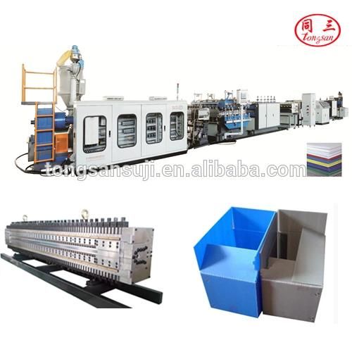 Ce Certificated Plastic Corrugated Hollow Sheet Packing Box Manufacturing Machine