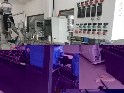 Mini Plastic Granules Twin Screw Extruder Machine/Plastic Granules Laboratory Extruder