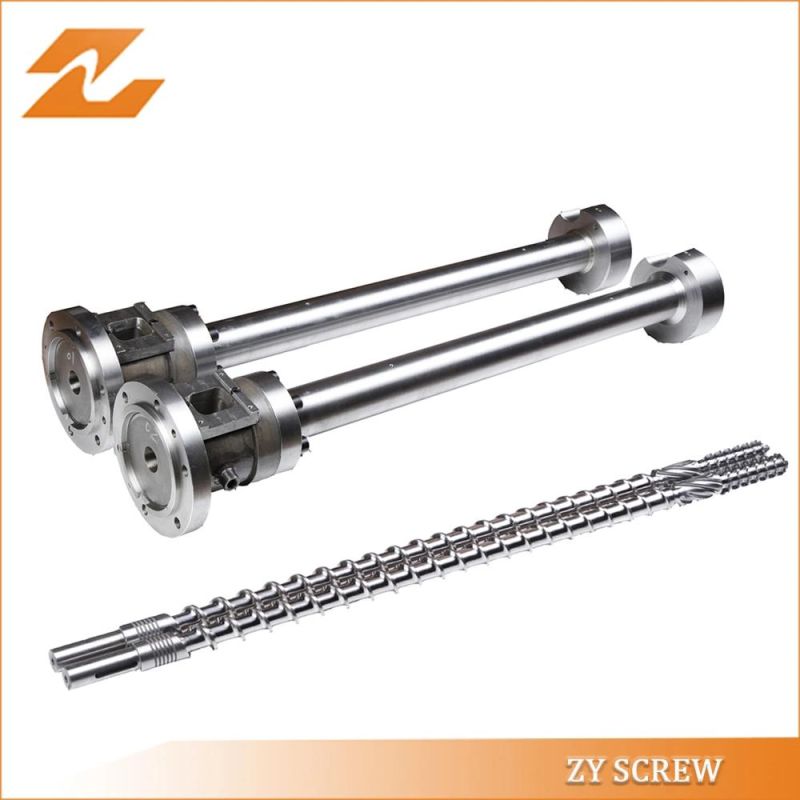 PP PE Flat Film Extrusion Single Screw Barrel