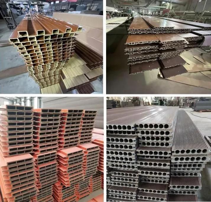 PE WPC Boards Wood Planks Plastic Composite Plate Flooring Production Making Extrusion Machine