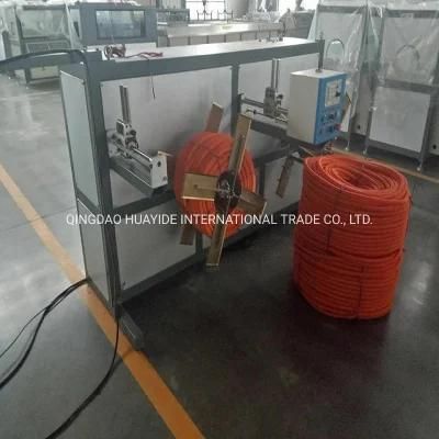 High Automation Plastic Single Wall Corrugated Pipe Production Line