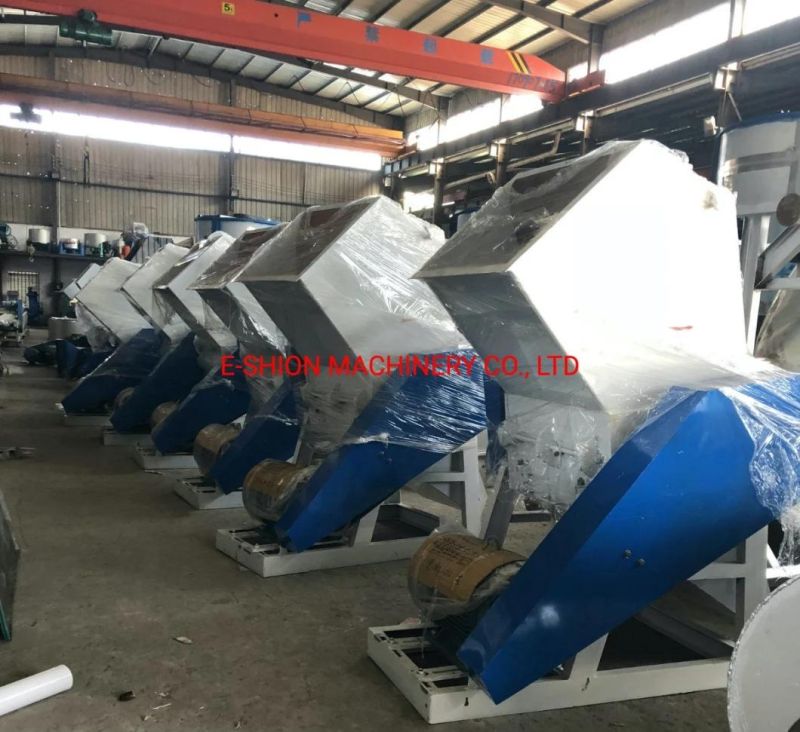 Plastic Recycling Bottle Film Pipe Pet PVC PE PP ABS Crusher Machine