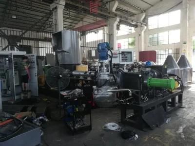 High-End Product PP PE Pet Washing Fiber Glass Pelletizer Recycling Machine