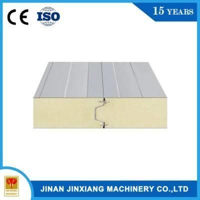 Flexible Facing / 2-8m/H / 20-120mm / PU/PIR Continuous Sandwich Panel Line