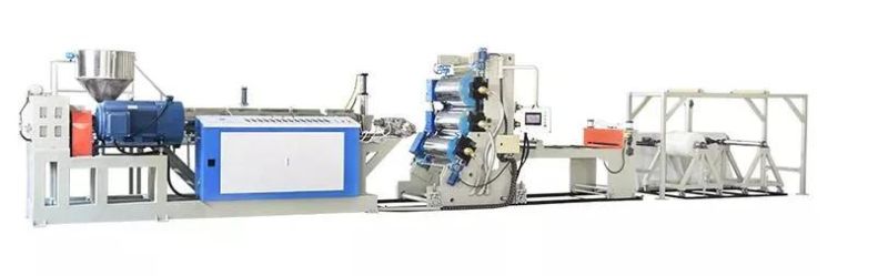 Good Quality Automatic High Transparent Single Layer Plastic Sheet Extruding Machine Price