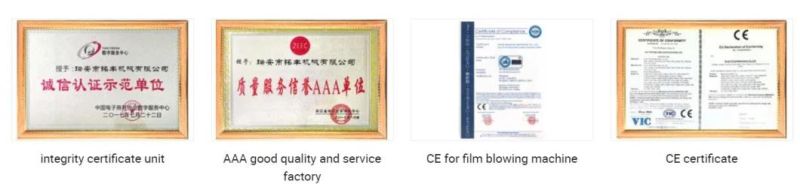 China in Manufacturer LDPE Film Blowing Machine Set