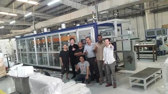 Auto Pressure and Vacuum Thermoforming Forming Machine Equipment