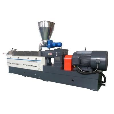 Double Screw Plastic Granules Extrusion Machine