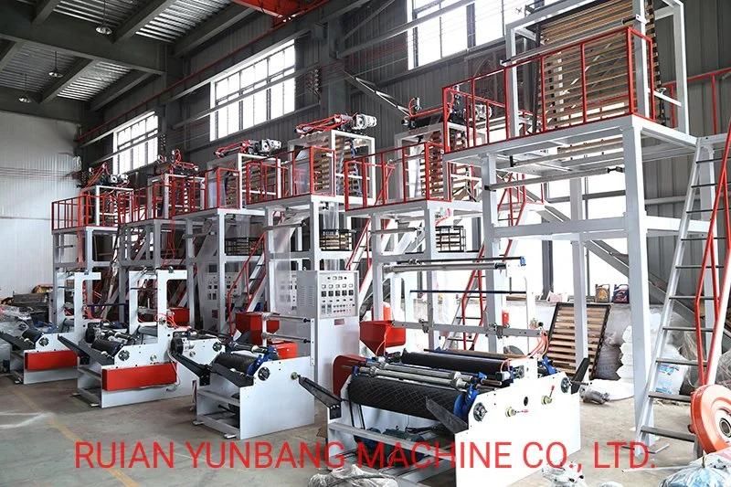 High Speed Plastic Film Extruder for Bag Production Line