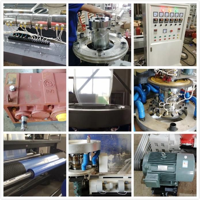High Speed Biodegradable PLA Pbat Sigle Layer Extruder Blown Extrusion Line Film Blowing Machine for LLDPE LDPE and HDPE
