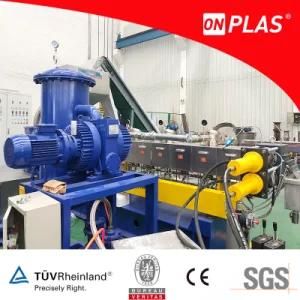 Blue Pet Flakes Recycling Granulator for Sale