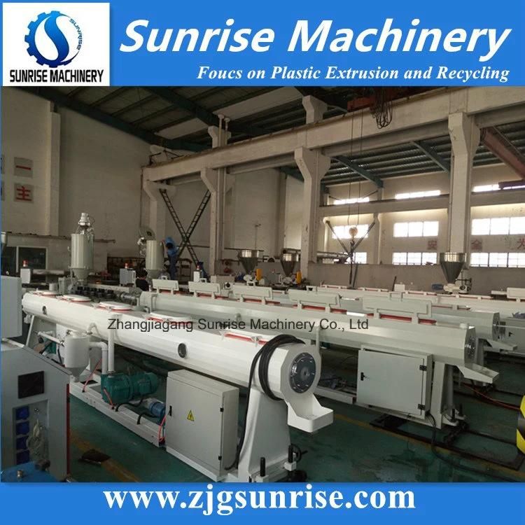 HDPE Straight Tube PE Corrugated Hose Extrusion Production Line