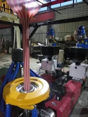 Double Color Plastic Film Blowing Machine