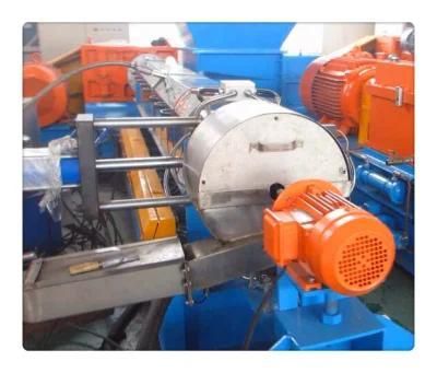 Shanghai 65/150 Two Stage Extruder Air Cooling Die Face Hot Cutting PVC Cable Compound ...