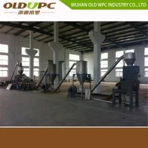 PE/Pppvc/WPC Pelleting Production Line / Granulating Machine
