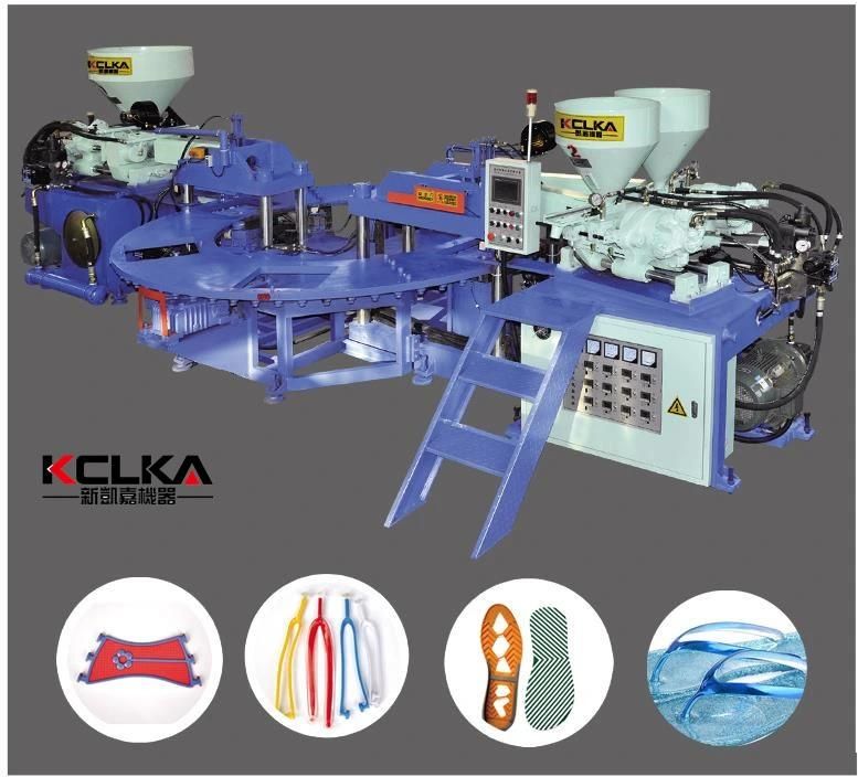 Brand New Auto PVC TPR Hydraulic Control Sandals Upper Mould Extruder Machine