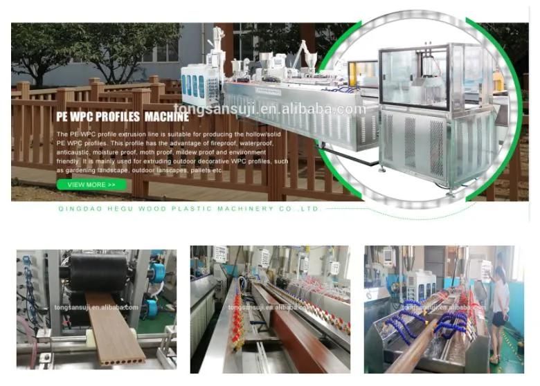 Wood Grain Machine Factory for WPC Decking Panel Cladding Fence Rail Bench