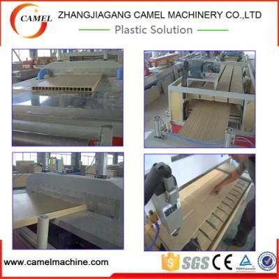 Most Popular WPC Hollow Composite Decking Board Production Line