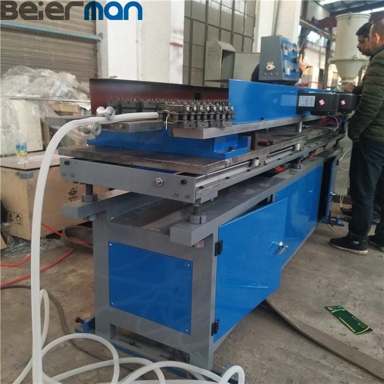 PP PE Soft Single Wall Corrugated Water Washing Machine Pipe with Connector Extrusion Production Line