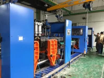 Extrusion Blow Molding Machine Plastic Blowing Machine Factory 5 Litres Double Station