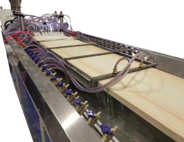 Wood Plastic Composite Profile Extrusion Machine Decorative Wood Plastic Composite Wall Panel Production Line
