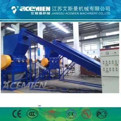 Dirty PP PE Plastic Post Consume Farm Banana Film Big Bag Recycling Washing Line