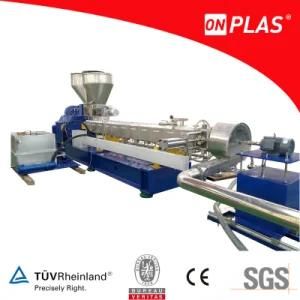 Water Ring Die Face Cutting Twin Screw Extruder for Filler Masterbatch