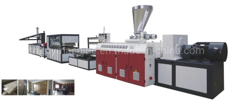 China PVC Window Profile Door Profile PVC Ceiling Wall Panel Door Panel Extruder Machine Extrusion Line