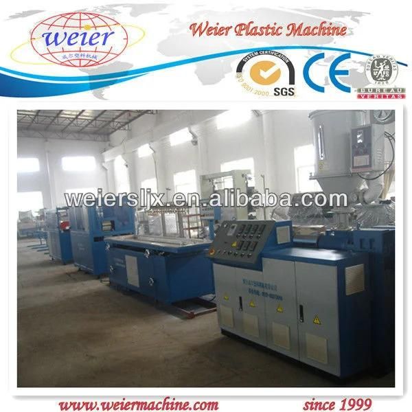 Ce Certificate Greener Wood Profile Production Line