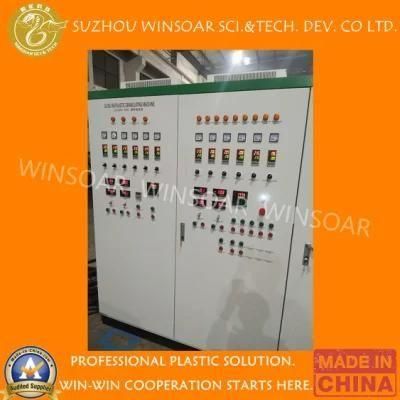 Waste Plastic Recycling PP PE Film Woven Shopping Bag Bead Recycling Production Extrusion ...