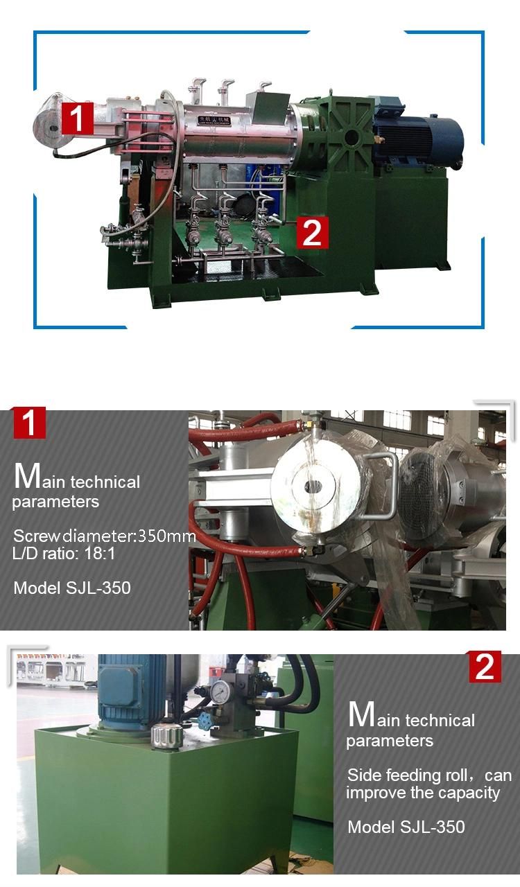 Sjl-300 Plastic Filter Strainer Extruder