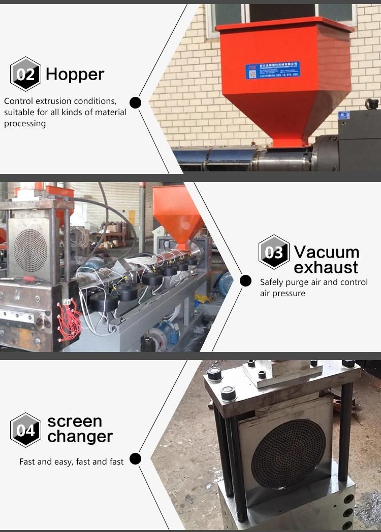 PE PP Plastic Recycling Machine 100-500kg/H