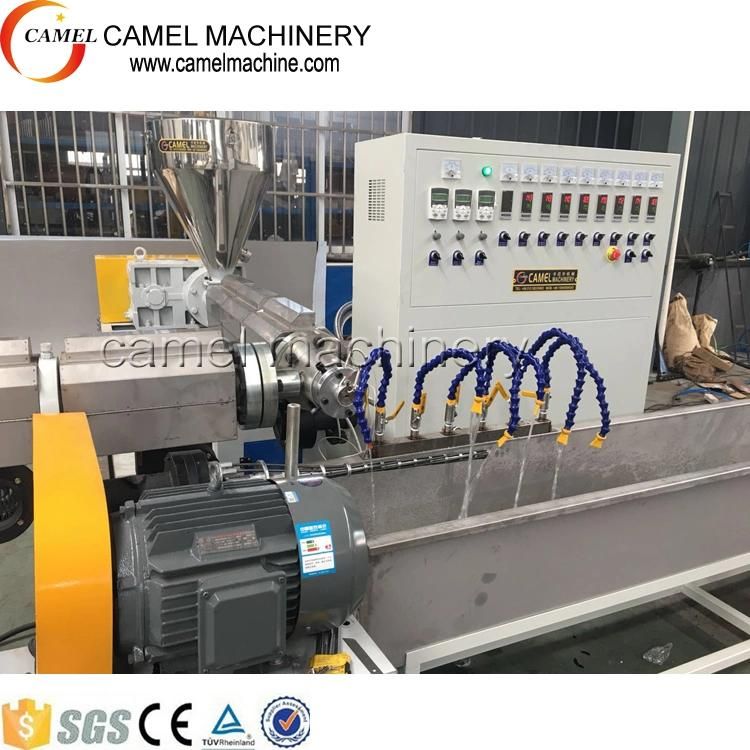 Soft Flexible Plastic PVC Helix Spiral Corrugated Pipe Tube Hose Extrusion Machine Production Line