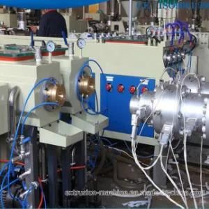 Double PVC Pipe Extruder Line Machine