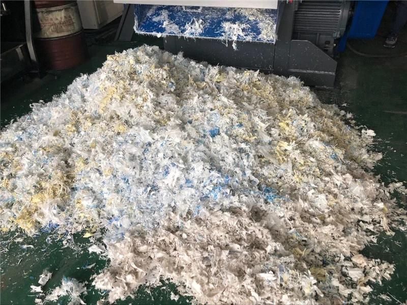 Waste Plastic PP PE Baled Film Shredder /Shredding Machine for sale