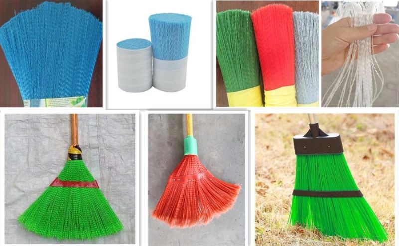 Pet Broom Brush Yarn Bristle Filament Monofilament Extrusion Line with Recycled Pet Water Bottle Scraps