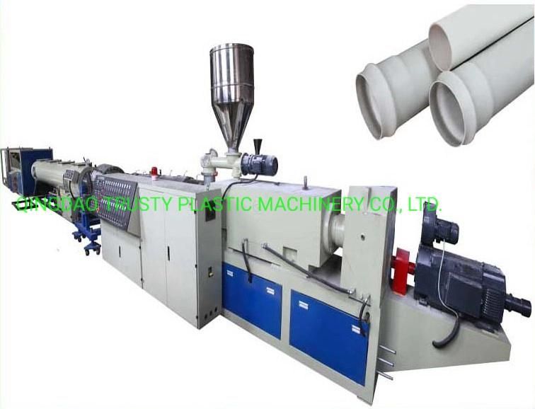 300kg Output High Efficiency 20-110mm PVC Pipe Extruder Production Line