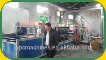 PVC Glaze Roofing Tile Extrusion Line