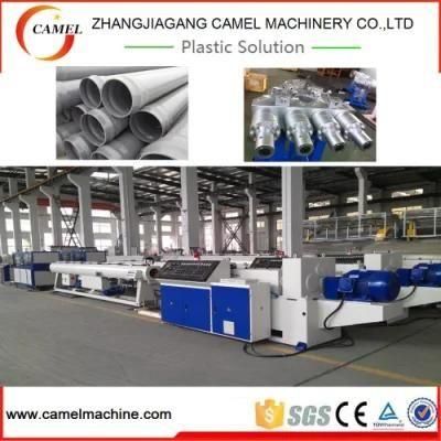Double Screw Plastic Extruder Pipe Production Line for PVC