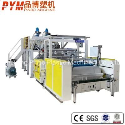 LDPE Stretch Film Extruder Plastic Film Machinery Production Line